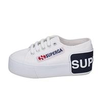 SUPERGA 2790 LOUD COTW, Scarpe con Lacci, Donna, Bianco (White 901), 37 EU
