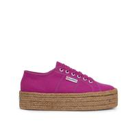 Superga 2790 Rope Sneakers Da Donna Viola Viola Al 100% In Cotone - EUR 41