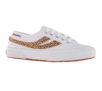 Superga 2953 Cotu Scarpe Sportive Stampa Ghepardo Pelle di Vacchetta (SP208)
