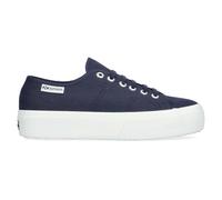 Superga 3740 Platform Light, Navy Fwhite, 39 EU