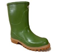 Superga Tronchetto Alpina - Stivale Di Gomma Verde - Taglia 42 [27cm] Scarpe