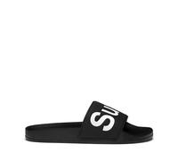 Ciabatte Superga Slides nero bianco - 36