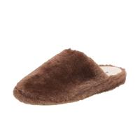 Superga Pantofole Calde In Lana Marrone - Taglia 37 Scarpe Donna Ciabatte