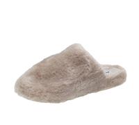 Superga Pantofole Calde In Lana Sabbia - Taglia 40 Scarpe Donna Ciabatte