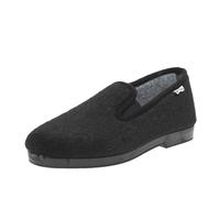 Superga Pantofole Calde In Tessuto Nero - Uomo Scarpe Ciabatte Pantofole