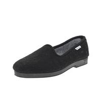 Superga Pantofole In Tessuto Nero - Donna Scarpe Ciabatte Pantofole Da Casa