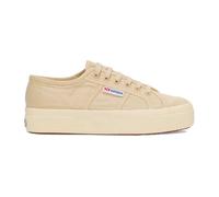 SUPERGA PLATFORM LINEN BEIGE LT F OFF WHITE 39