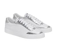 Superga Scarpe da ginnastica da donna 3843 Mirror Court, Bianco argento, 38 EU