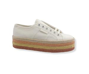 Superga, ,Shoes ,Donna ,Bianco ,35 1/2 EU 2790 Rope Espadrille