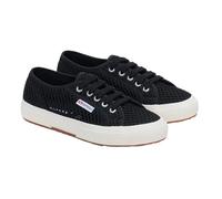 Superga Sneaker unisex per adulti 2750 Mesh, nero, 6 Women/4.5 Men
