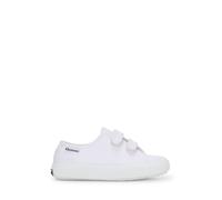 Superga Scarpe da ginnastica per bambini/bambini, 3750 Leggera, con cinghie, taglia 44, colore: bianco