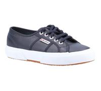 Superga Sneakers basse 2750 EFGLU TUMBLED LEATHER in Marine 37