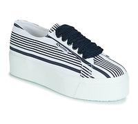 Superga Sneakers basse 2790 COT MULTI STRIPE W in Bianco 38