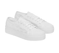 Superga Sneakers pizzo Sangallo Total White bianche 38