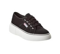 Superga - Sneakers da donna 2287 Bubble Line, Nero/Bianco, 39 EU