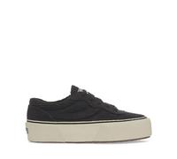 SUPERGA - Sneakers,Donna,Nero,da pallavolo,Modello 3041 REVOLLEY Platform Corduroy,Numero: 40