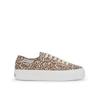 Superga - Sneakers Donna 3740 Platform Leopard Print Leggera