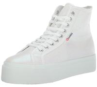SUPERGA - Sneakers, Donna, Bianco, Cotone, Casual, 2708 Hi Top, Taglia: 36