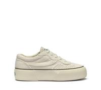 SUPERGA - Sneakers,Donna,Bianco,da pallavolo,Modello 3041 REVOLLEY Platform Corduroy,Numero: 38