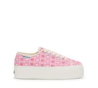 Superga - Sneakers,Donna,casual,modello 3790 Platform Heart Crochet Print