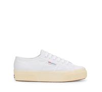 SUPERGA - Sneakers, Donna, Grigio, Lino, Casual, 2740 Platform Linen, Taglia: 38