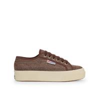 SUPERGA - Sneakers, Donna, Marrone, Polipropilene, Leisure, 2740 PLATFORM RAFFIA, Taglia: 39