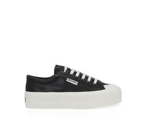 SUPERGA - Sneakers,Donna,Nero,Casual,Modello 2631 Stripe Platform Vegan Material,Numero: 36