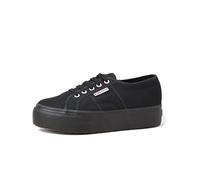 SUPERGA - Sneakers, Donna, Nero, Cotone, Casual, 2790 Platform, Taglia: 38.5