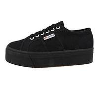 Superga Cotw Linea Up and Down Scarpa Donna, nero, 37 EU