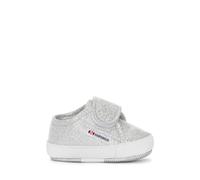 SUPERGA - Sneakers,Neonato,Argento,Sportive,Modello 4006 Baby Strap Lame,Numero: 16