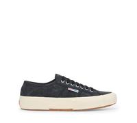Superga Scarpe da ginnastica da uomo 2750 OG in cotone lavato, Nero Bianco Sporco, 43 EU