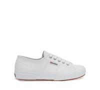 SUPERGA 2750 Tumbled Leather, Sneaker Unisex - Adulto, Bianco White 900, 39.5 EU