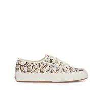 SUPERGA - Sneakers,Uomo Donna,Beige,Sportive,Modello 2750 Giraffa Print,Numero: 41