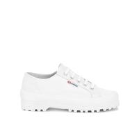 SUPERGA - Sneakers,Uomo Donna,Bianco,Casual,Modello 2555 Alpina Nappa,Numero: 38