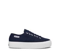 SUPERGA - Sneakers, Uomo Donna, Blu, Cotone, Essentiels, 3740 Platform Leggera, Taglia: 40