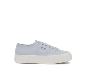 SUPERGA - Sneakers,Uomo Donna,Grigio,Casual,Modello 2740 Platform,Numero: 36