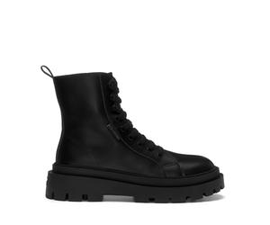 SUPERGA - Stivaletti,Donna,Nero,casual,modello 3051 ALPINA APEX HIGH VEGAN MATERIAL,numero: 39