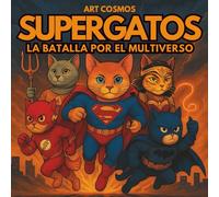 Supergatos la batalla por el multiverso: Libro para colorear