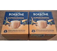 Caffè Borbone SuperGinseng - Caffè al Ginseng - 64 capsule (4 confezioni da 16) - Compatibili con le Macchine Nescafè* Dolce Gusto*