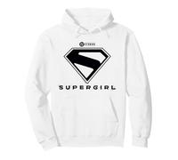 SuperGirl 2026 Black Shield Felpa con Cappuccio