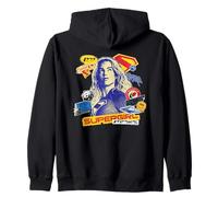 SuperGirl 2026 Graphic Decals Felpa con Cappuccio