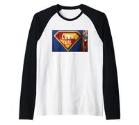 SuperGirl 2026 Horizontal Poster Maglia con Maniche Raglan