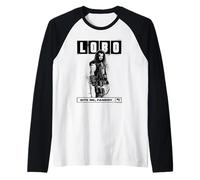 SuperGirl 2026 Lobo Bite Me Maglia con Maniche Raglan