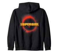SuperGirl 2026 Red Sun Logo Felpa con Cappuccio