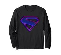SuperGirl 2026 S-Shield Neon Logo Maglia a Manica