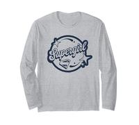 SuperGirl 2026 Script Logo Circle Maglia a Manica