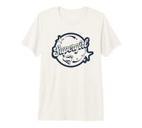 SuperGirl 2026 Script Logo Circle Maglietta Premium