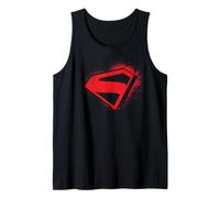 SuperGirl 2026 Tilted S-Shield Logo Spray Canotta