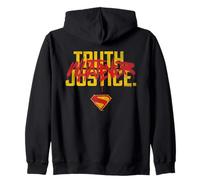 SuperGirl 2026 Truth Justice Whatever Graffiti Felpa con Cappuccio