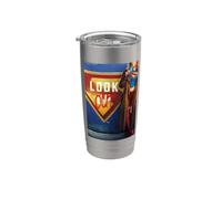 Supergirl 2026 Vertical Poster Bicchiere termico in acciaio inox doppia parete